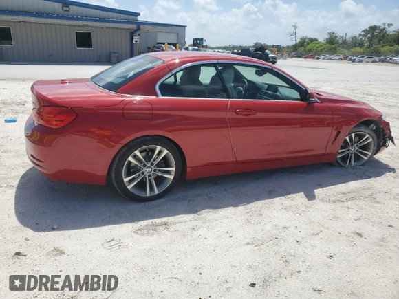2017 BMW 4 Series 430i z VIN WBA4U7C31H5H20362, wystawiony jako Copart lot #51613525 z przebiegiem 23 199 mil mil oraz Szkoda całkowita • Salvage title. Historia ofert i sprzedaży dostępna na DreamBid. Obrazek 3.