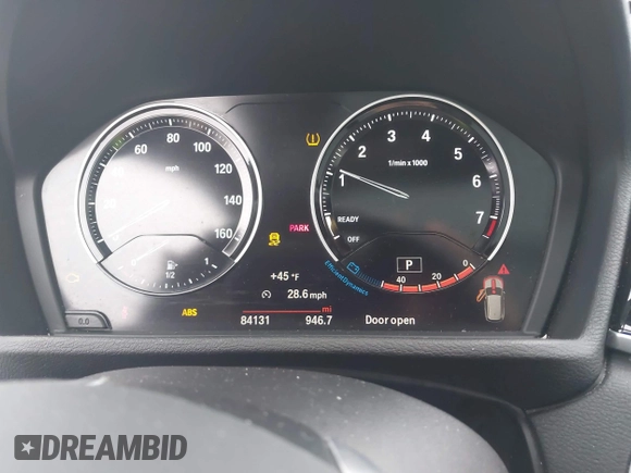 2018 BMW X1 xDrive28i with VIN WBXHT3C33J5L34824, listed as a IAAI auction lot 41977462 with 84,131 mi miles and . Bid and sale history available at DreamBid. Image 7.