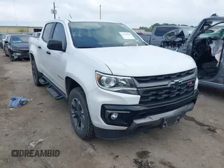 2022 Chevrolet Colorado 2WD Z71 z VIN 1GCGSDEN6N1194216, wystawiony jako IAAI lot #41938644 z przebiegiem 69 360 mil mil oraz . Historia ofert i sprzedaży dostępna na DreamBid. Obrazek 1.