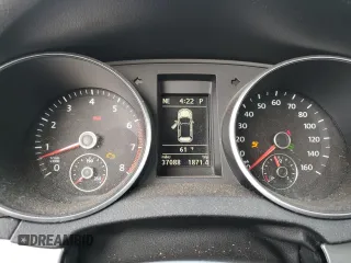 2012 Volkswagen Golf w/Conv with VIN WVWDB7AJ2CW320756, listed as a Copart auction lot 54572005 with 37,088 mi miles and Salvage title. Bid and sale history available at DreamBid. Image 9.