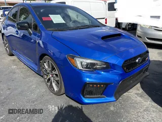 2019 Subaru WRX STI with VIN JF1VA2R64K9816526, listed as a Copart auction lot 50268775 with 56,966 mi miles and Salvage Title. Bid and sale history available at carsss.com. Image 1.