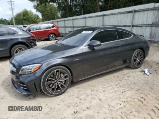 2020 Mercedes-Benz C 43 AMG z VIN WDDWJ6EBXLF973656, wystawiony jako Copart lot #70066054 z przebiegiem 52 005 mil mil oraz Szkoda całkowita • Salvage title. Historia ofert i sprzedaży dostępna na DreamBid. Obrazek 1.