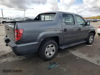 2010 Honda Ridgeline RT with VIN 5FPYK1F25AB007595, listed as a Copart auction lot 78267174 with 184,484 mi miles and Salvage Title. Bid and sale history available at carsss.com. Image 3.