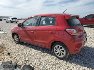2021 Mitsubishi Mirage ES with VIN ML32AUHJ8MH007878, listed as a Copart auction lot 49356785 with 103,550 mi miles and Salvage Title. Bid and sale history available at carsss.com. Image 2.