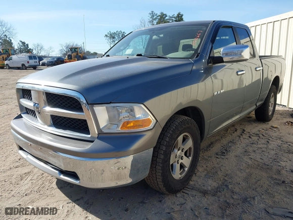 2009 Dodge Ram 1500 SLT with VIN 1D3HB18P49S800667, listed as a IAAI auction lot 41756698 with 267,731 mi miles. Bid and sale history available at carsss.com. Image 17.