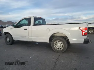 2018 Ford F-150 XL with VIN 1FTMF1CB8JKD06260, listed as a Copart auction lot 43702775 with 97,910 mi miles and Salvage Title. Bid and sale history available at carsss.com. Image 2.