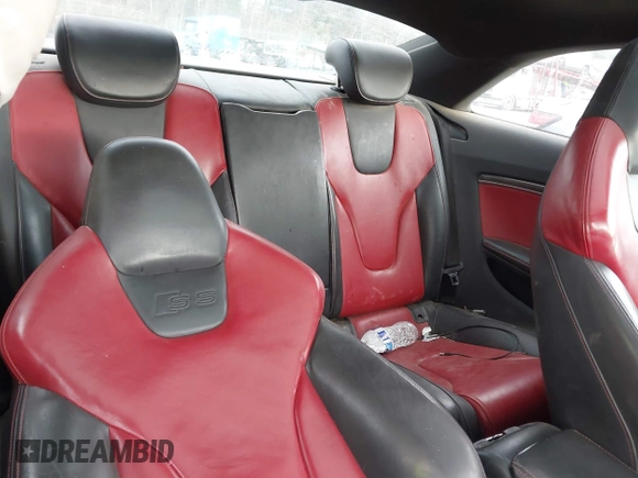 2013 Audi S5 Premium Plus with VIN WAUCGAFR0DA074875, listed as a IAAI auction lot 40936036 with 165,923 mi miles. Bid and sale history available at carsss.com. Image 8.