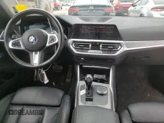 2019 BMW 3 Series 330i xDrive with VIN WBA5R7C54KFH25516, listed as a Copart auction lot 51862063 with 60,835 mi miles and Non Repairable. Bid and sale history available at carsss.com. Image 8.
