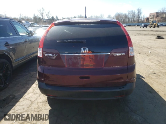 2013 Honda CR-V EX with VIN 5J6RM4H52DL047497, listed as a Copart auction lot 50786745 with 144,085 mi miles and Salvage Title. Bid and sale history available at carsss.com. Image 6.
