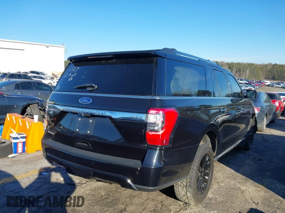 2020 Ford Expedition Max Limited z VIN 1FMJK2AT9LEA11567, wystawiony jako IAAI lot #41592375 z przebiegiem 96 659 mil mil oraz . Historia ofert i sprzedaży dostępna na DreamBid. Obrazek 4.