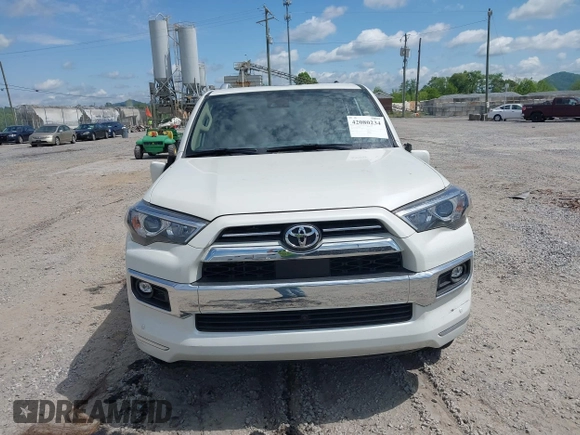 2023 Toyota 4Runner Limited with VIN JTEKU5JR9P6167936, listed as a IAAI auction lot 42080234 with 9,148 mi miles and . Bid and sale history available at DreamBid. Image 12.
