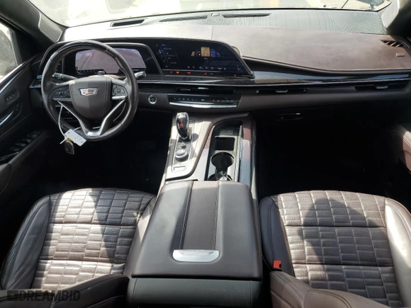 2022 Cadillac Escalade Sport Platinum with VIN 1GYS4GKL0NR178629, listed as a Copart auction lot 70124354 with 53,805 mi miles and Salvage Title. Bid and sale history available at carsss.com. Image 8.
