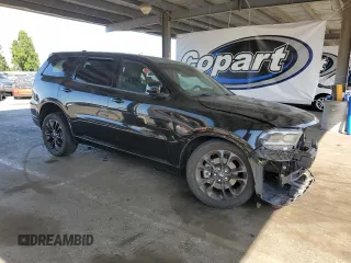 2021 Dodge Durango GT Plus with VIN 1C4RDJDG8MC634136, listed as a Copart auction lot 63127465 with 73,249 mi miles and Salvage title. Bid and sale history available at DreamBid. Image 4.