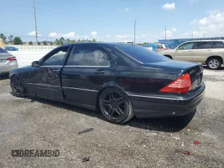 2006 Mercedes-Benz S 430 with VIN WDBNG70J56A473445, listed as a Copart auction lot 57299425 with 145,553 mi miles and Salvage title. Bid and sale history available at DreamBid. Image 2.
