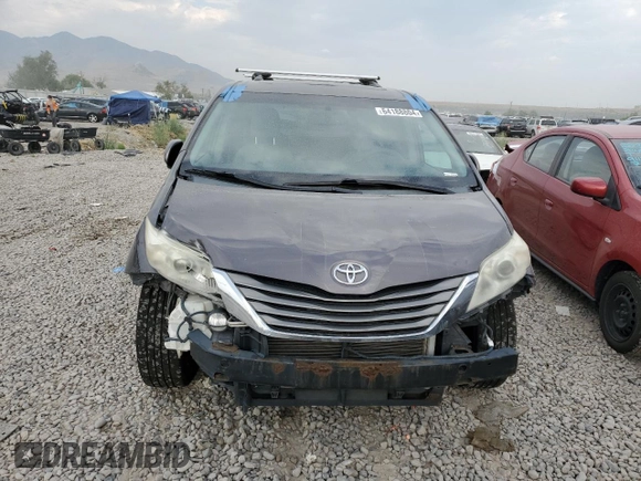 2012 Toyota Sienna XLE with VIN 5TDDK3DC7CS039221, listed as a Copart auction lot 64188804 with 180,811 mi miles and Salvage Title. Bid and sale history available at carsss.com. Image 5.