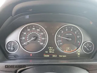 2013 BMW 3 Series 328i with VIN WBA3C1G56DNR49067, listed as a Copart auction lot 44138055 with 133,306 mi miles and Salvage Title. Bid and sale history available at carsss.com. Image 9.