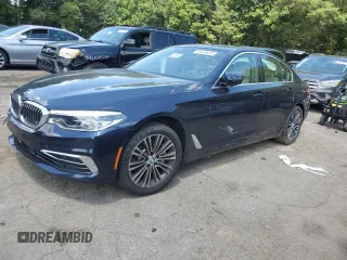 2019 BMW 5 Series 540i xDrive with VIN WBAJE7C51KG893308, listed as a Copart auction lot 64608005 with Not provided miles and Salvage title. Bid and sale history available at DreamBid. Image 1.