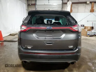 2015 Ford Edge SEL with VIN 2FMTK4J94FBB88522, listed as a Copart auction lot 51311955 with 0 mi miles and Salvage Title. Bid and sale history available at carsss.com. Image 6.