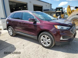2019 Ford Edge SEL with VIN 2FMPK4J9XKBB95468, listed as a Copart auction lot 62080795 with 79,072 mi miles and Salvage title. Bid and sale history available at DreamBid. Image 4.