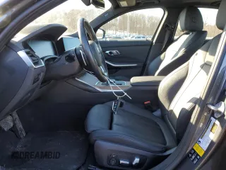 2021 BMW 3 Series 330i xDrive with VIN 3MW5R7J06M8B85005, listed as a Copart auction lot 45210325 with 52,240 mi miles and Salvage title. Bid and sale history available at DreamBid. Image 7.