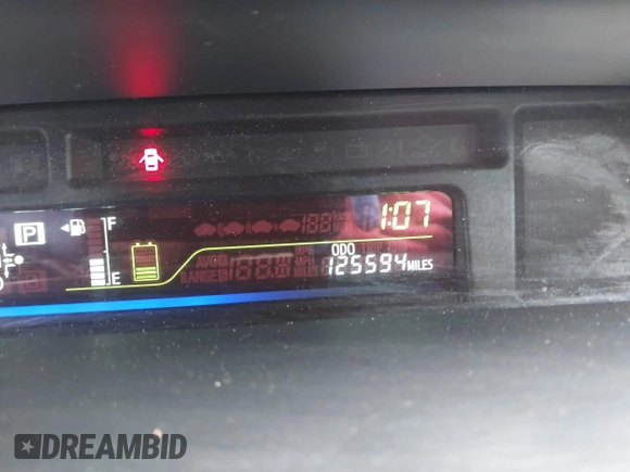 2013 Toyota Prius Two with VIN JTDZN3EU7D3263919, listed as a IAAI auction lot 41865787 with 125,594 mi miles and . Bid and sale history available at carsss.com. Image 15.