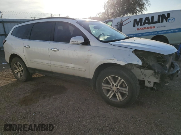 2016 Chevrolet Traverse LT with VIN 1GNKRGKD7GJ259104, listed as a Copart auction lot 87416754 with Not Provided miles and Clean Title. Bid and sale history available at carsss.com. Image 4.