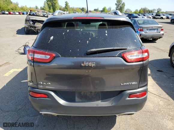 2016 Jeep Cherokee Limited with VIN 1C4PJMDS7GW122991, listed as a Copart auction lot 54013485 with 268,274 mi miles and Clean Title. Bid and sale history available at carsss.com. Image 6.