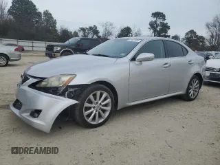 2010 Lexus IS 250 with VIN JTHCF5C22A5039780, listed as a Copart auction lot 87927055 with 136,159 mi miles and Clean Title. Bid and sale history available at carsss.com. Image 1.