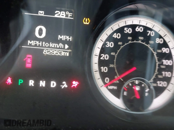 2019 Ram 1500 Classic Tradesman with VIN 1C6RR6FG5KS604551, listed as a IAAI auction lot 41626099 with 82,953 mi miles. Bid and sale history available at carsss.com. Image 15.