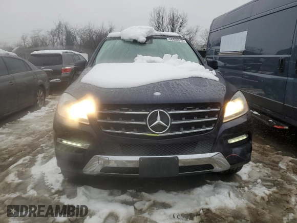 2012 Mercedes-Benz M ML 350 with VIN 4JGDA5HB1CA072658, listed as a Copart auction lot 44408515 with 194,125 mi miles and Salvage Title. Bid and sale history available at carsss.com. Image 5.