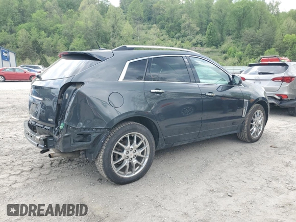 2014 Cadillac SRX Premium Collection with VIN 3GYFNGE3XES560903, listed as a Copart auction lot 52529525 with 117,780 mi miles and Salvage title. Bid and sale history available at DreamBid. Image 3.
