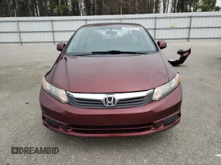 2012 Honda Civic EX with VIN 19XFB2F83CE053591, listed as a Copart auction lot 50392235 with 137,410 mi miles and Salvage Title. Bid and sale history available at DreamBid. Image 5.
