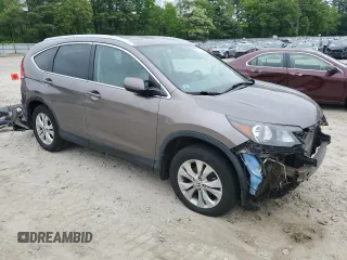 2013 Honda CR-V EX-L z VIN 5J6RM4H70DL010742, wystawiony jako Copart lot #57632075 z przebiegiem 214 178 mil mil oraz Tytuł czysty. Historia ofert i sprzedaży dostępna na DreamBid. Obrazek 4.