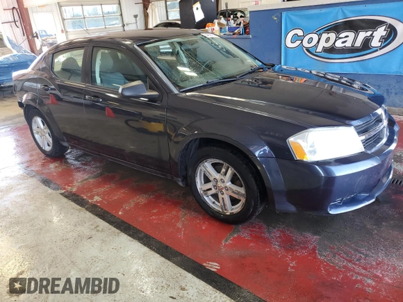 2008 Dodge Avenger SXT with VIN 1B3LC56K18N140116, listed as a Copart auction lot 54660165 with 121,596 mi miles and Salvage Title. Bid and sale history available at carsss.com. Image 4.