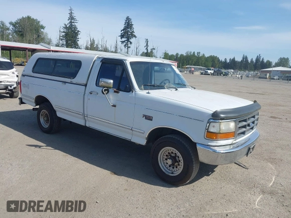 1994 Ford F-150 with VIN 1FTEF14H0RLA29827, listed as a IAAI auction lot 42195832 with 175,584 mi miles and . Bid and sale history available at DreamBid. Image 1.