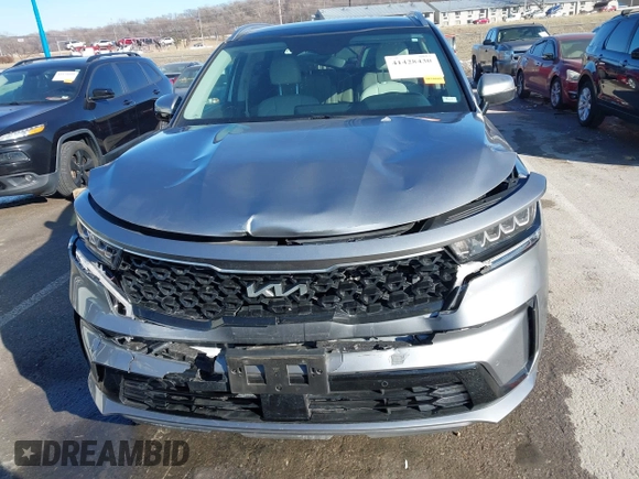 2022 Kia Sorento EX with VIN KNDRH4LG6N5076820, listed as a IAAI auction lot 41428430 with 44,446 mi miles and . Bid and sale history available at DreamBid. Image 12.