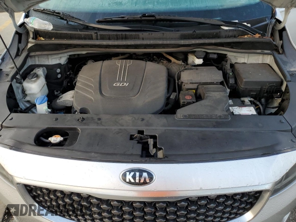 2016 Kia Sedona SX with VIN KNDMC5C1XG6135360, listed as a Copart auction lot 73844084 with Not Provided miles and Salvage Title. Bid and sale history available at carsss.com. Image 12.
