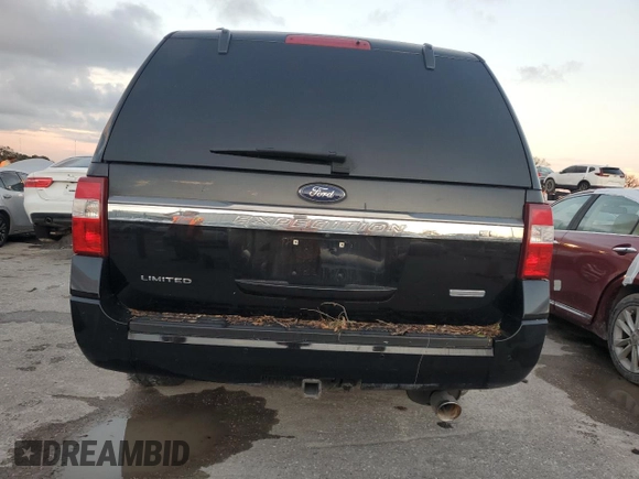 2016 Ford Expedition EL Limited with VIN 1FMJK2ATXGEF46624, listed as a Copart auction lot 73676804 with Not Provided miles and Salvage Title. Bid and sale history available at carsss.com. Image 6.