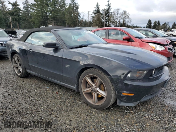2010 Ford Mustang GT с VIN 1ZVBP8FH3A5119050, выставлен на аукционе Copart как лот 87920585 с пробегом 99 804 миль миль и Списание • Salvage title. История ставок и продаж доступна на DreamBid. Изображение 4.