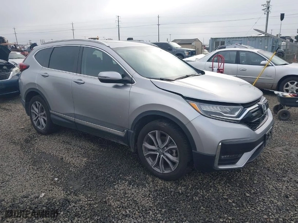 2021 Honda CR-V Touring with VIN 2HKRW2H9XMH212692, listed as a IAAI auction lot 41016640 with 24,149 mi miles. Bid and sale history available at carsss.com. Image 1.