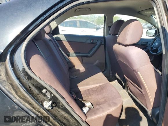 2010 Kia Forte EX with VIN KNAFU4A29A5106339, listed as a Copart auction lot 72384534 with 92,934 mi miles and Salvage Title. Bid and sale history available at carsss.com. Image 10.