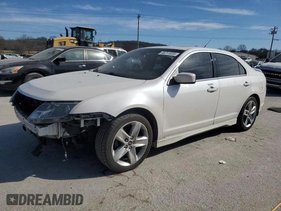 2012 Ford Fusion SPORT with VIN 3FAHP0DC0CR172218, listed as a Copart auction lot 46711535 with 289,274 mi miles and Salvage Title. Bid and sale history available at carsss.com. Image 1.