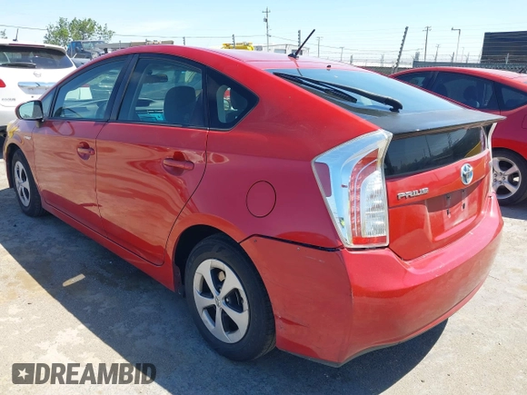 2012 Toyota Prius One with VIN JTDKN3DU6C1482934, listed as a IAAI auction lot 42196243 with 172,250 mi miles and . Bid and sale history available at DreamBid. Image 3.