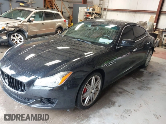 2015 Maserati Quattroporte S Q4 z VIN ZAM56RRA8F1141384, wystawiony jako IAAI lot #42263802 z przebiegiem 38 025 mil mil oraz . Historia ofert i sprzedaży dostępna na DreamBid. Obrazek 2.