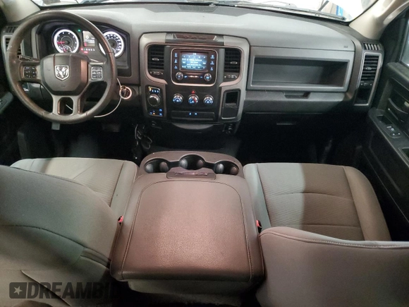 2017 Ram 1500 Tradesman with VIN 1C6RR7FT4HS834884, listed as a Copart auction lot 56394485 with 114,593 mi miles and Salvage title. Bid and sale history available at DreamBid. Image 8.