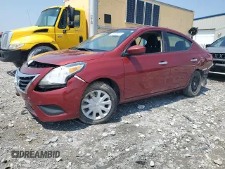 2018 Nissan Versa SV с VIN 3N1CN7AP0JK412466, выставлен на аукционе Copart как лот 60103015 с пробегом Не указан миль и Списание • Salvage title. История ставок и продаж доступна на DreamBid. Изображение 1.