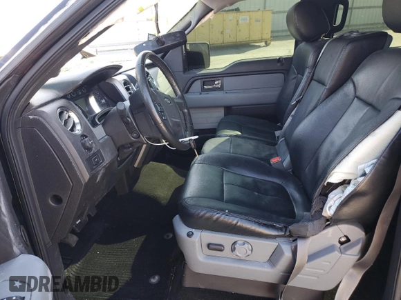 2013 Ford F-150 XL with VIN 1FTFW1EF9DKG29309, listed as a Copart auction lot 46171155 with 136,283 mi miles and Salvage title. Bid and sale history available at DreamBid. Image 7.