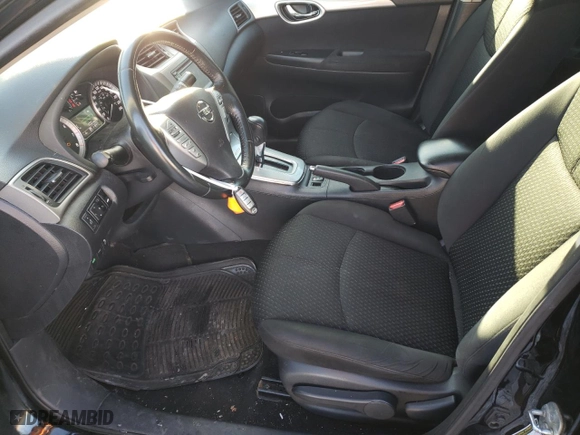 2013 Nissan Sentra SR with VIN 3N1AB7AP9DL646684, listed as a Copart auction lot 88202235 with 216,477 mi miles and Salvage Title. Bid and sale history available at carsss.com. Image 7.