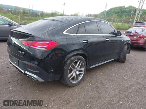 2021 Mercedes-Benz GLE 53 AMG z VIN 4JGFD6BB8MA387599, wystawiony jako IAAI lot #42099507 z przebiegiem 56 891 mil mil oraz . Historia ofert i sprzedaży dostępna na DreamBid. Obrazek 4.