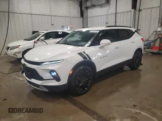 2024 Chevrolet Blazer LT with VIN 3GNKBHR46RS182730, listed as a Copart auction lot 52231375 with 11,601 mi miles and Salvage title. Bid and sale history available at DreamBid. Image 1.